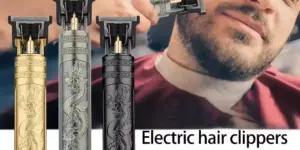 Cortadora de pelo eléctrica Vintage T9 para hombres