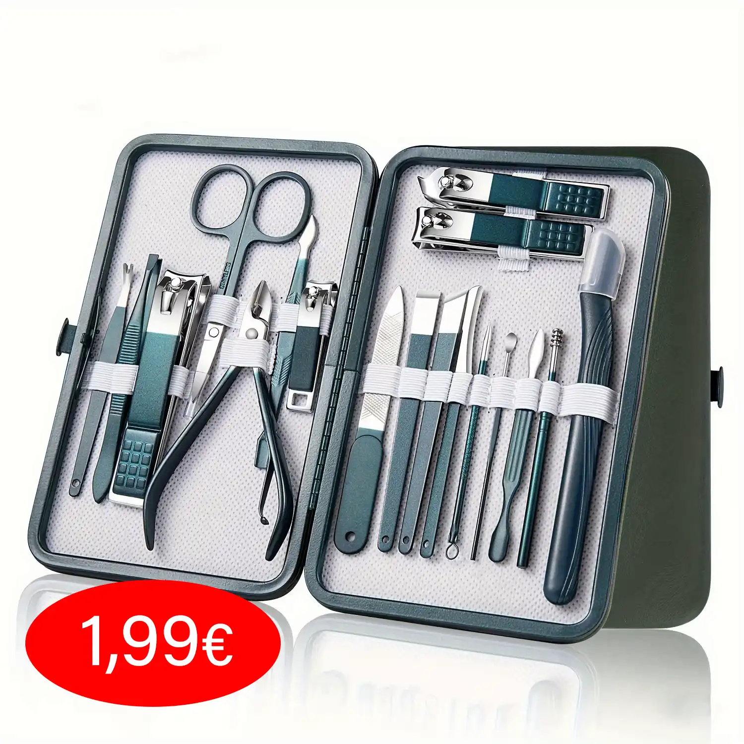 Kit profesional de cuidado de uñas de 7-18 piezas