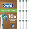 Oral-B Pro CrossAction Recambios para Cepillo de Dientes Eléctrico, Pack de 12 Cabezales