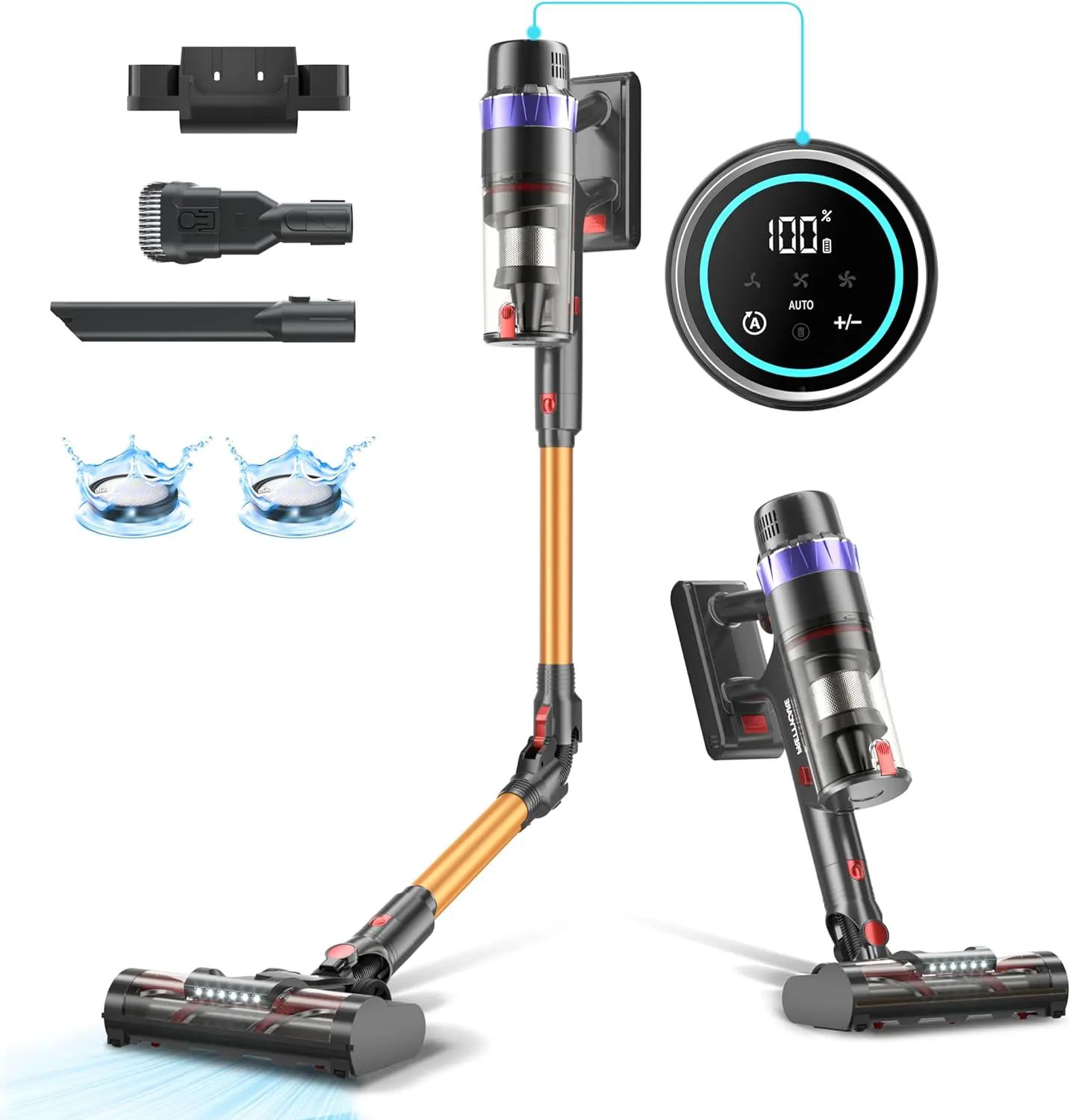 PRETTYCARE 45KPA:560W:60Mins Aspiradora