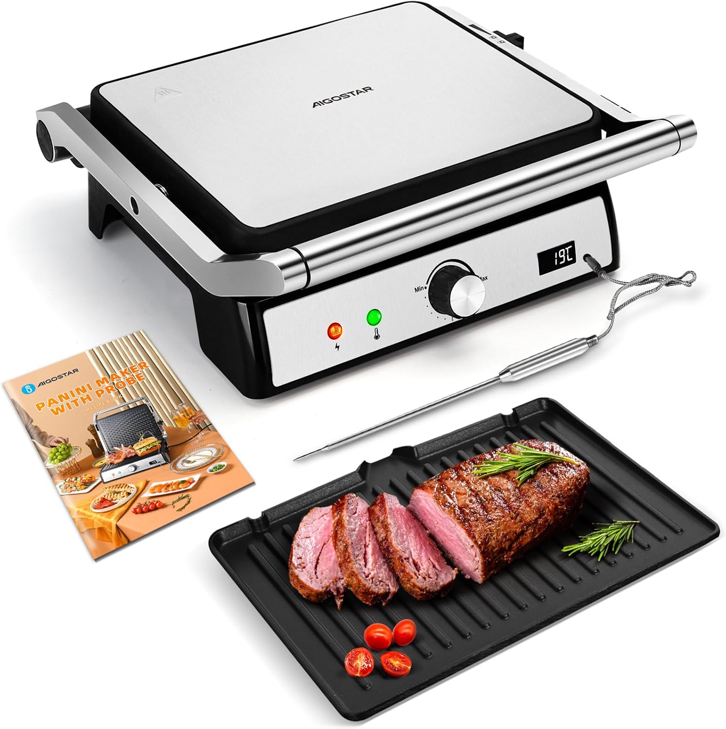 Aigostar Grill Parrilla Eléctrica