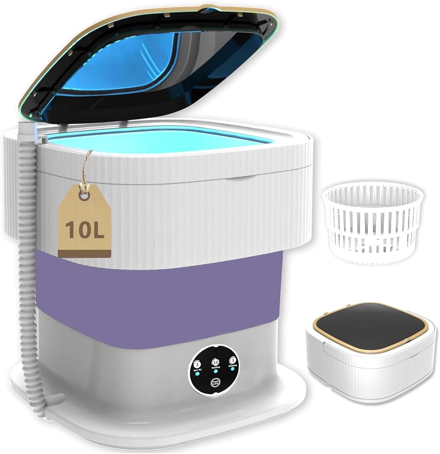 Mini Lavadora Plegable camping