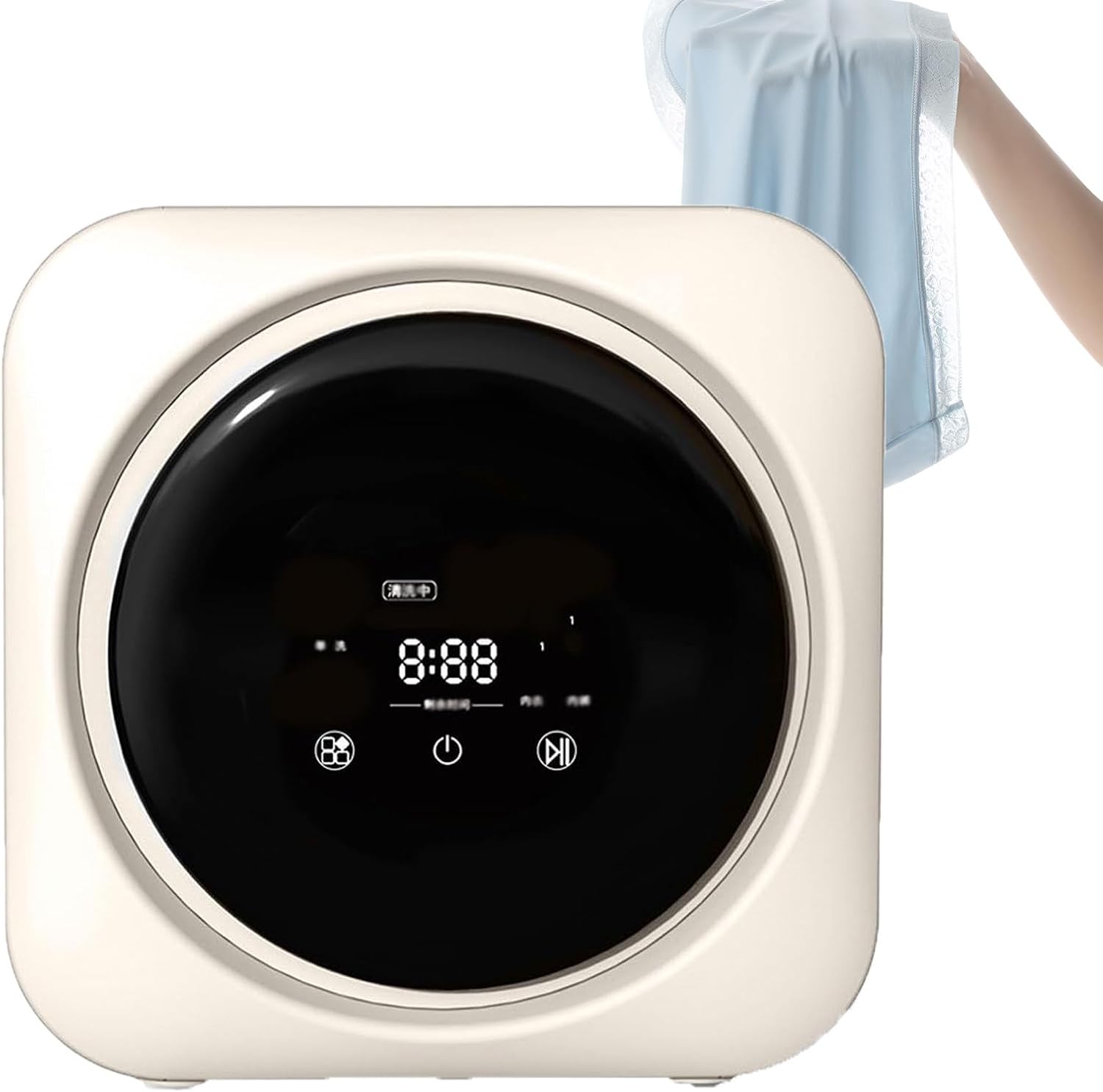 FJYAWEN Mini Lavadora Y Secadora