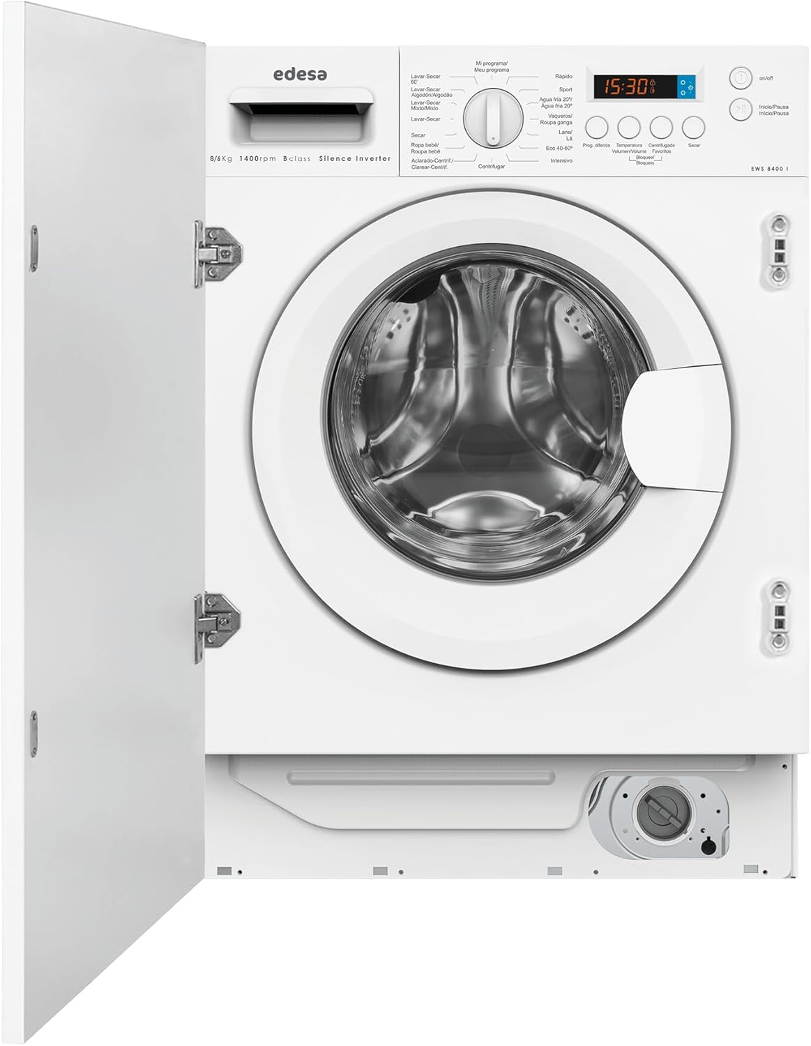 Edesa Lavadora Secadora Carga Frontal