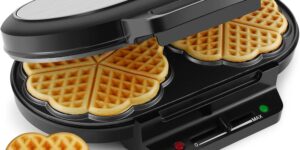 YASHE Gofrera Corazón10 Gofres