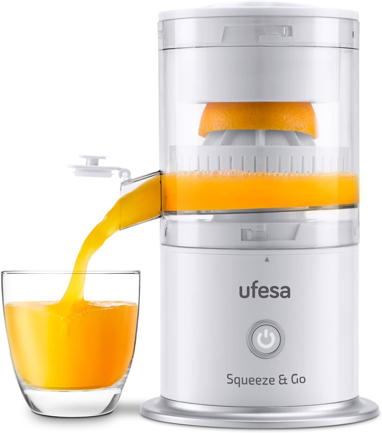 Ufesa Squeeze Go White Exprimidor Inalámbrico