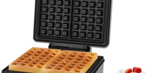 71lOQp4h0L._AC_SL1500_.jpg Aigostar Gofrera para 2 Gofres