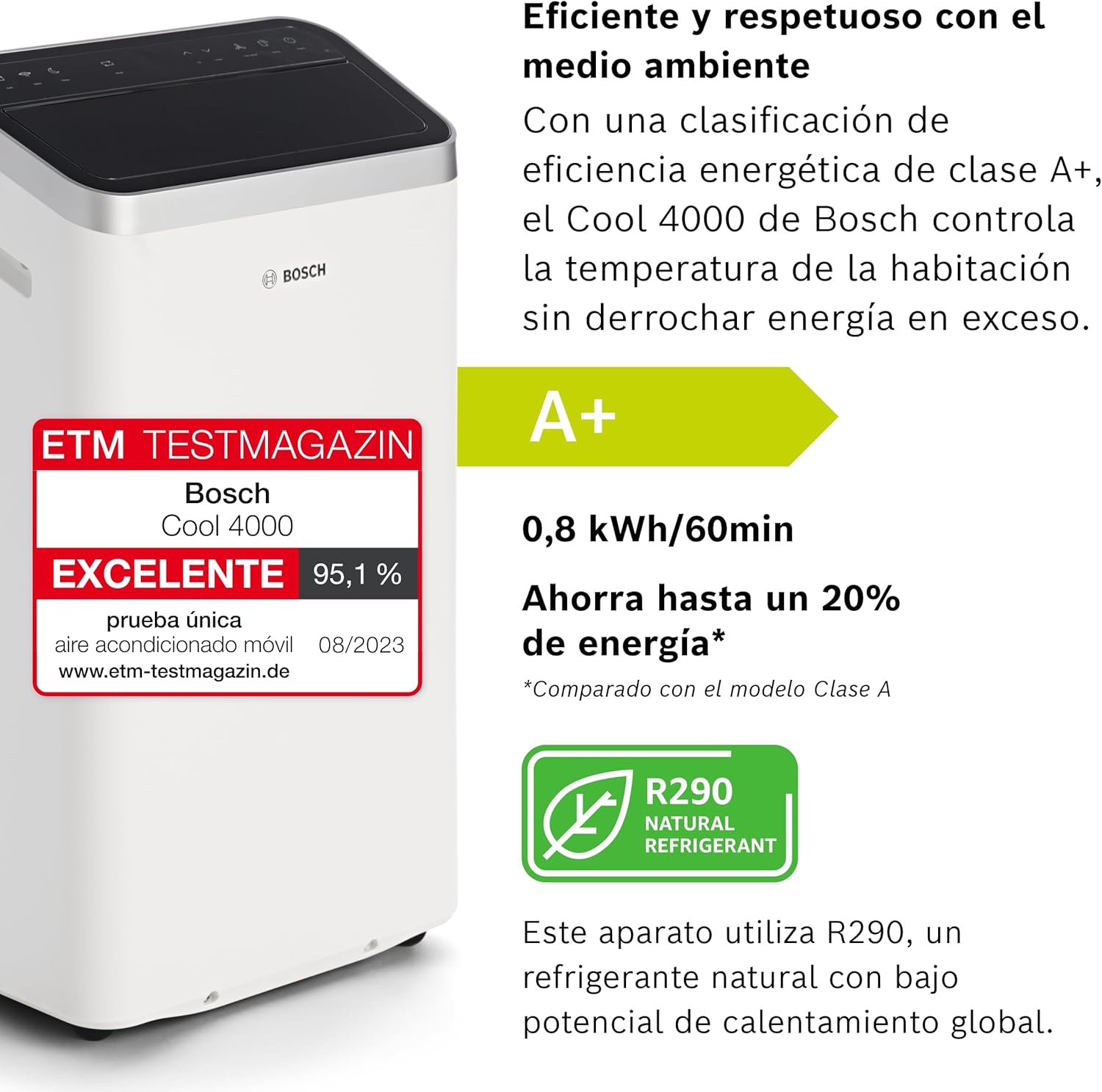 Bosch Cool 5000 – ficha rápida