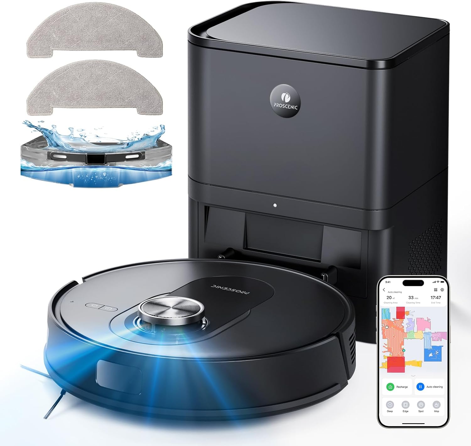 Proscenic Q8 MAX Robot Aspirador