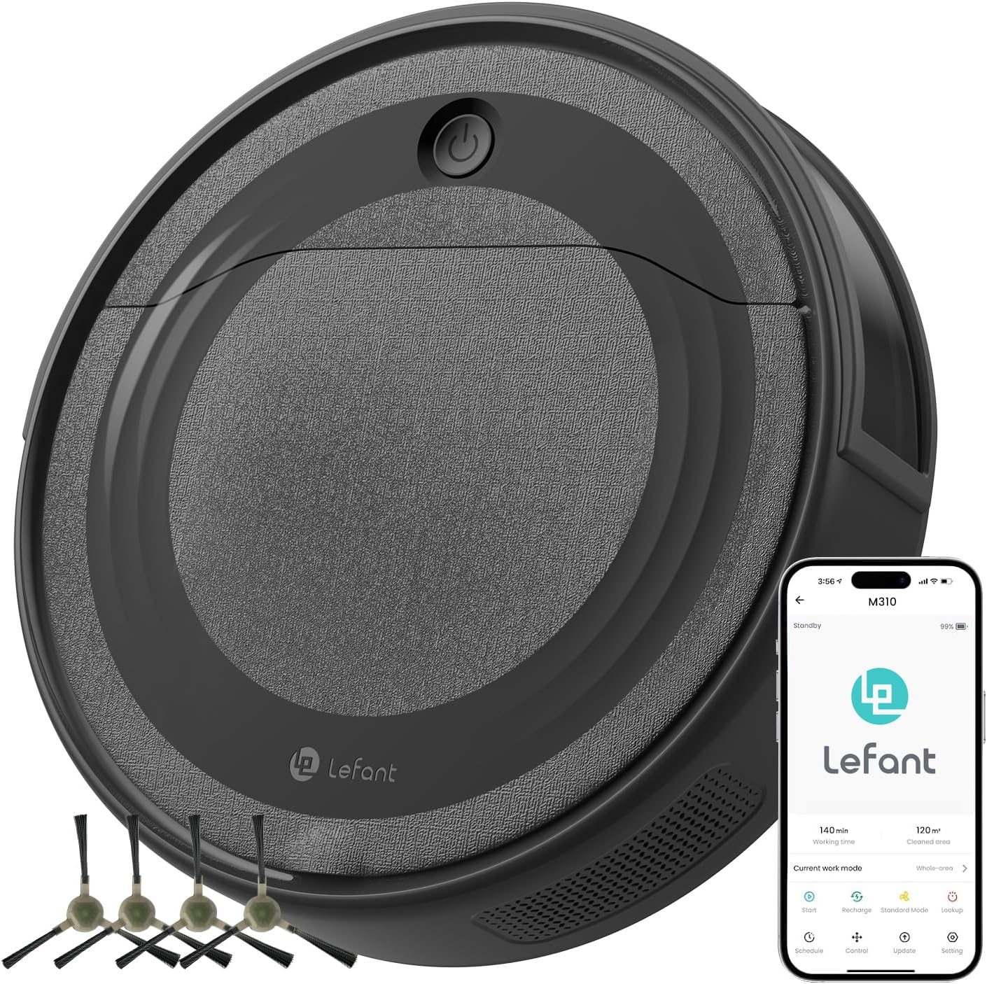 LEFANT Robot Aspirador M310