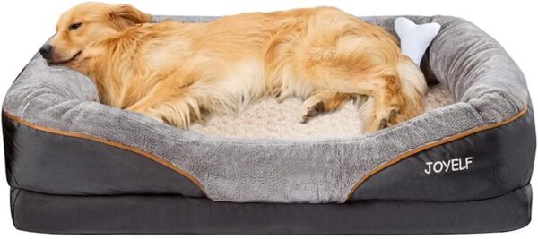 51axxxm-WYL._AC_SL1001_.jpg JOYELF X-Large Cama de Espuma viscoelástica para Perros