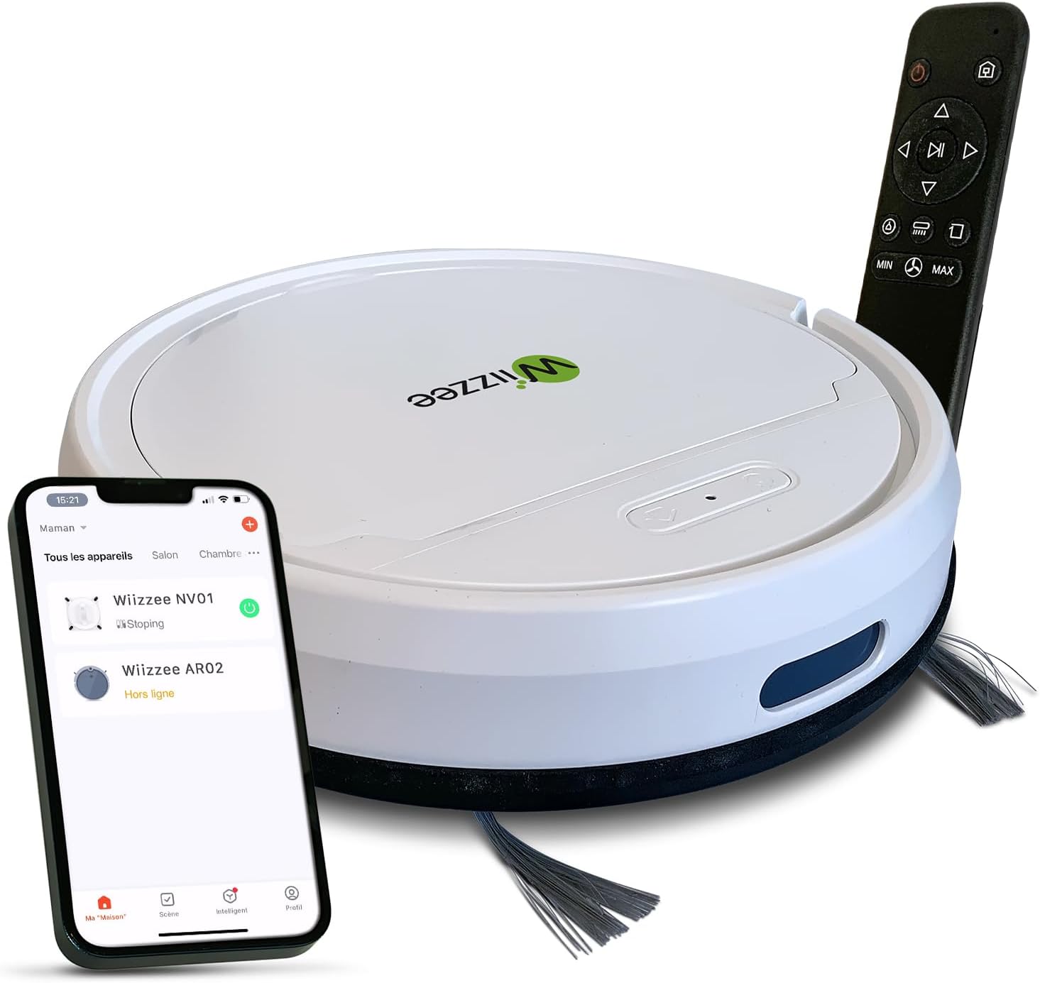 Wiizzee Robot Aspirador AR02