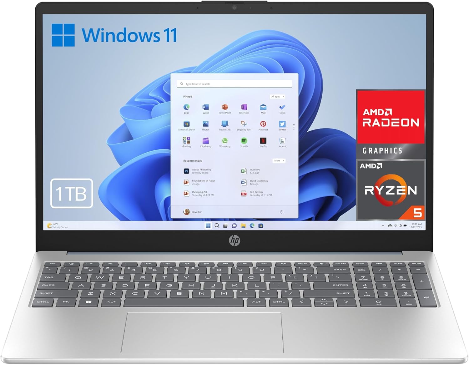 HP 15 Ordenador portátil de 15.6