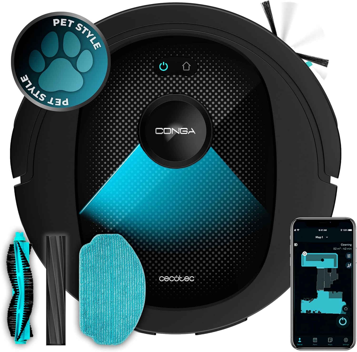 Cecotec Robot Aspirador Friegasuelos