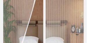 Mosquitera Puerta Magnetica 85x205 cm,...