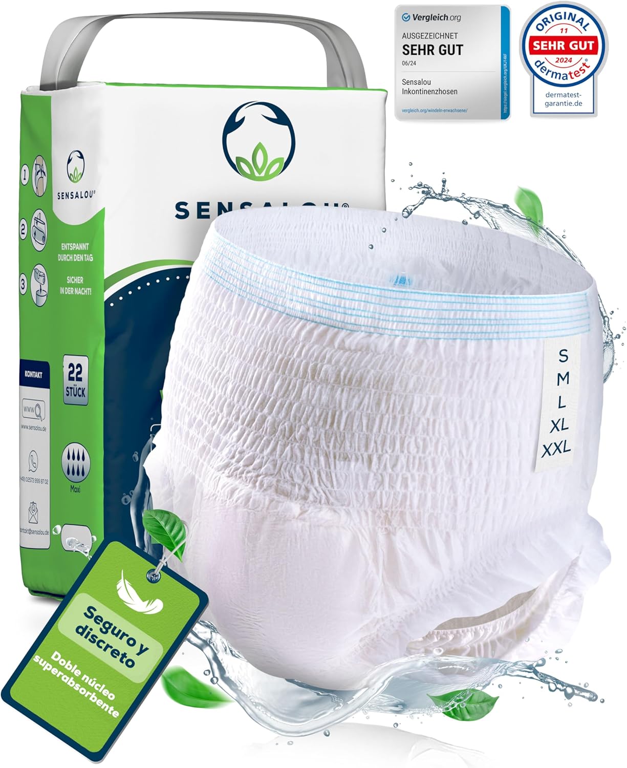 Pantalones Incontinencia para Adultos