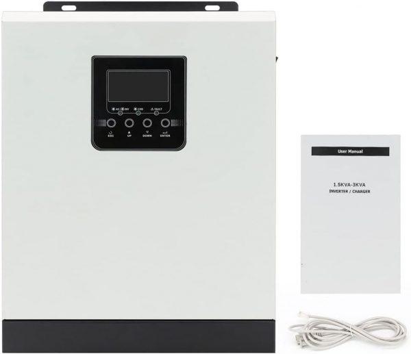 Inversor solar, 3000VA 2400W Sistema...