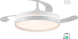Ventilador LED aspas plegables Michu