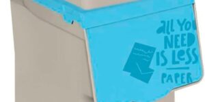 Contenedores de reciclaje pack 3