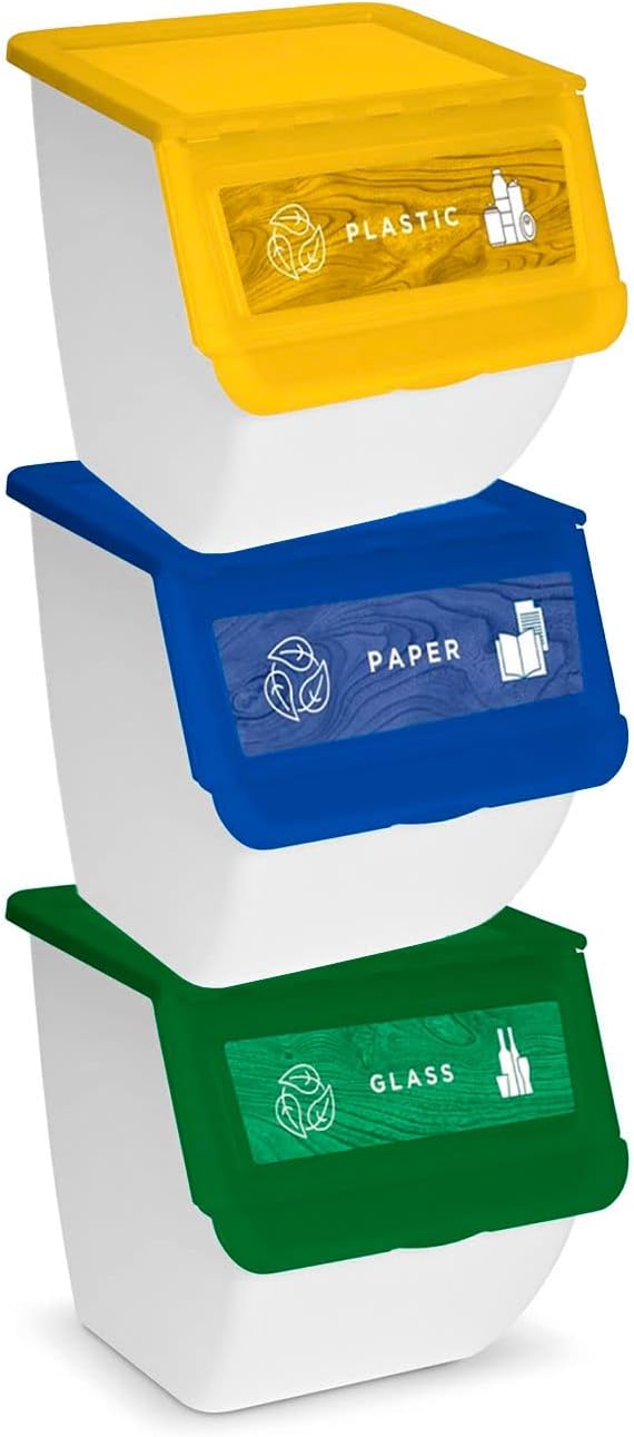 Organizador reciclaje apilable Acan