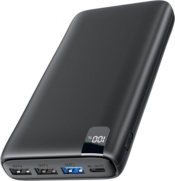 Batería Externa 27000mAh Power Bank:...