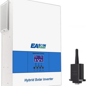 POWLAND Inversor Híbrido de 6200 W, 48...
