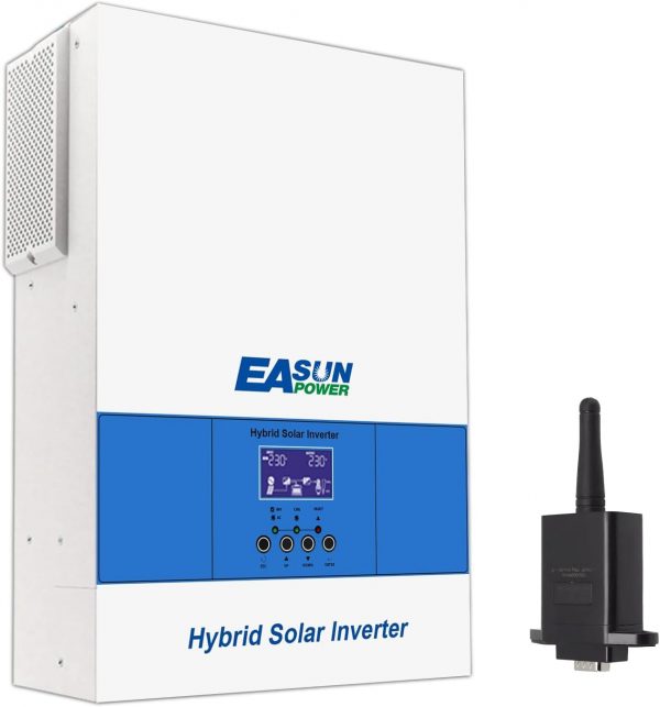 POWLAND Inversor Híbrido de 6200 W, 48...