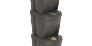 Set de 3 cubos de basura KEDEN SORTIBOX