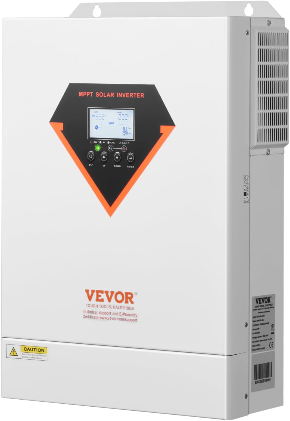 VEVOR 6000 W Inversor Solar Híbrido,...