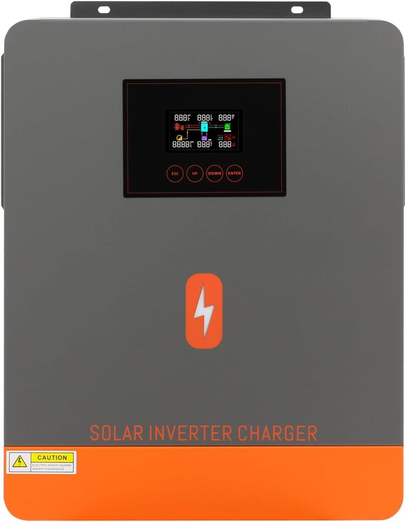 Inversor solar híbrido de 4200 W,...