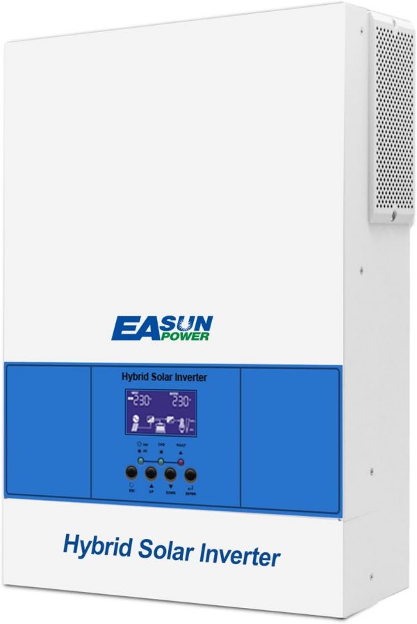 POWLAND Inversor Híbrido de 6200W 48V,...