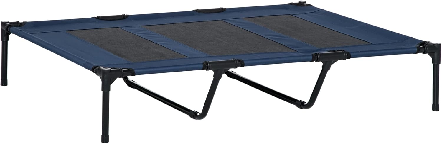 51X0jFjWQbL._AC_SL1500_.jpg PawHut Cama Elevada para Perros Gatos