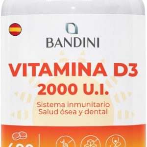 Bandini® Vitamina D 60.000 UI/mes 400 c...