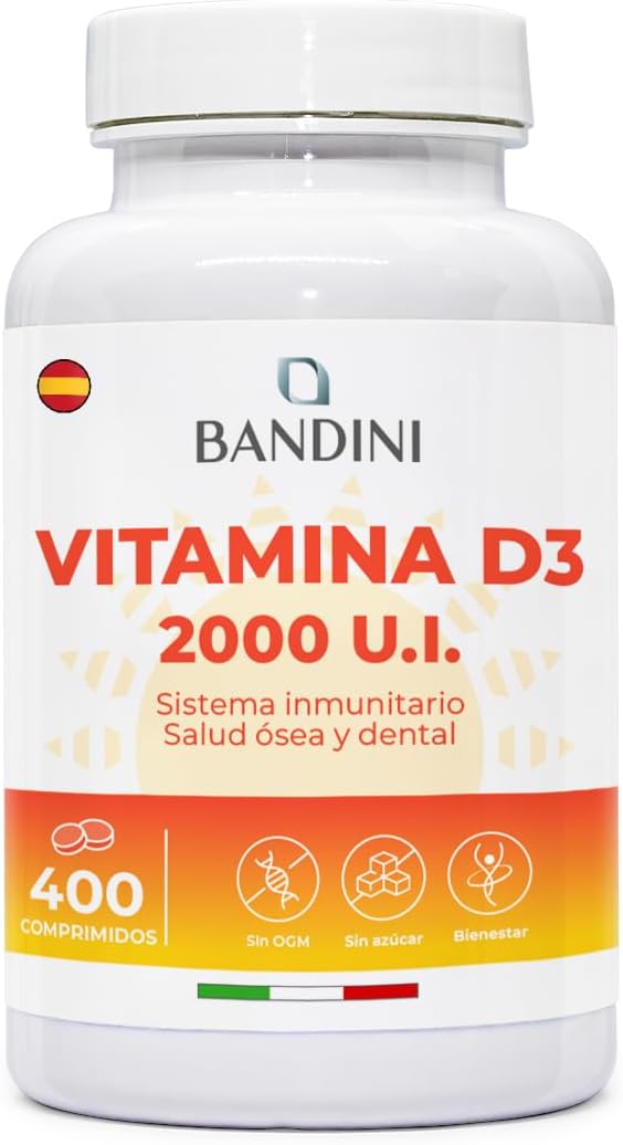 Bandini® Vitamina D 60.000 UI/mes 400 c...