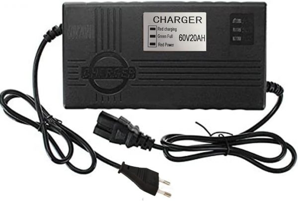 C-FUNN 60V 20Ah Cargador De Batería...