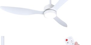 Aigostar Ventilador de Techo con Luz