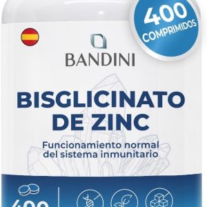 Bandini® Bisglicinato de Zinc 400...