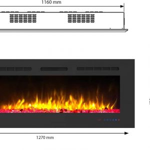 Mystflame Galaxy 50 - Chimenea...