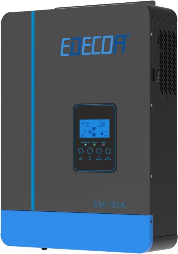 EDECOA 1600w Inversor Hibrido 12v a...