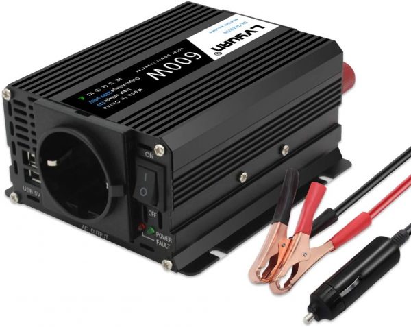 Inversor 12v a 220v - 240V 600W...