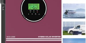Anern 2KW Inversor Solar Híbrido 12V DC...