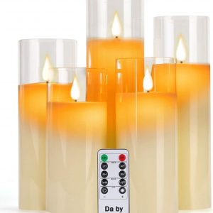 Da by Velas LED con Efecto de Vidrio (1...