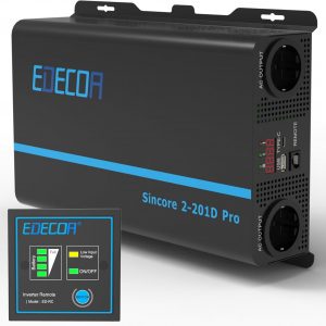 EDECOA inversor Onda Pura 12v 220v...