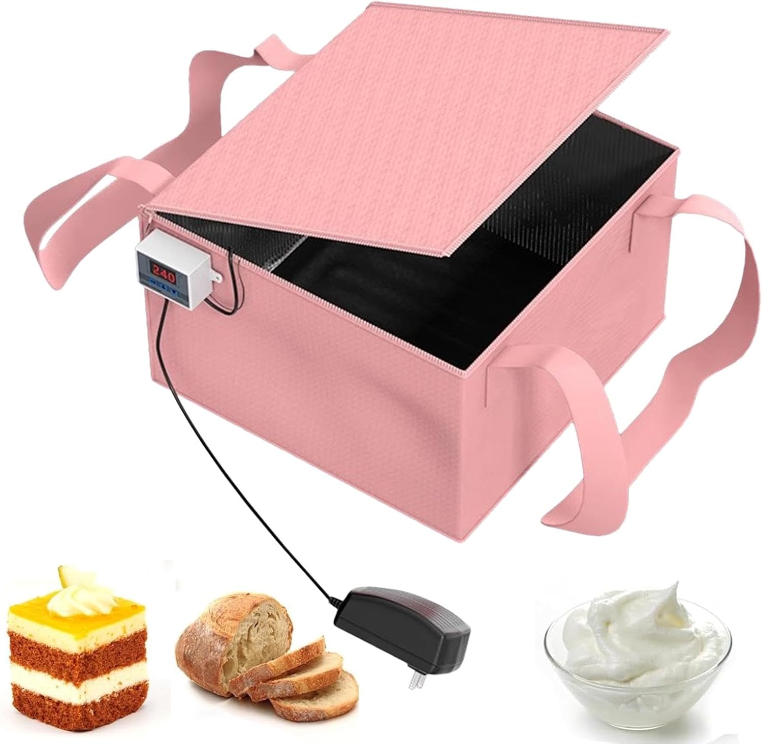 Caja calentadora para fermentador de... Caja calentadora para fermentador de...