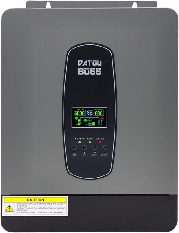 DATOUBOSS Inversor Solar Hibrido 24v...