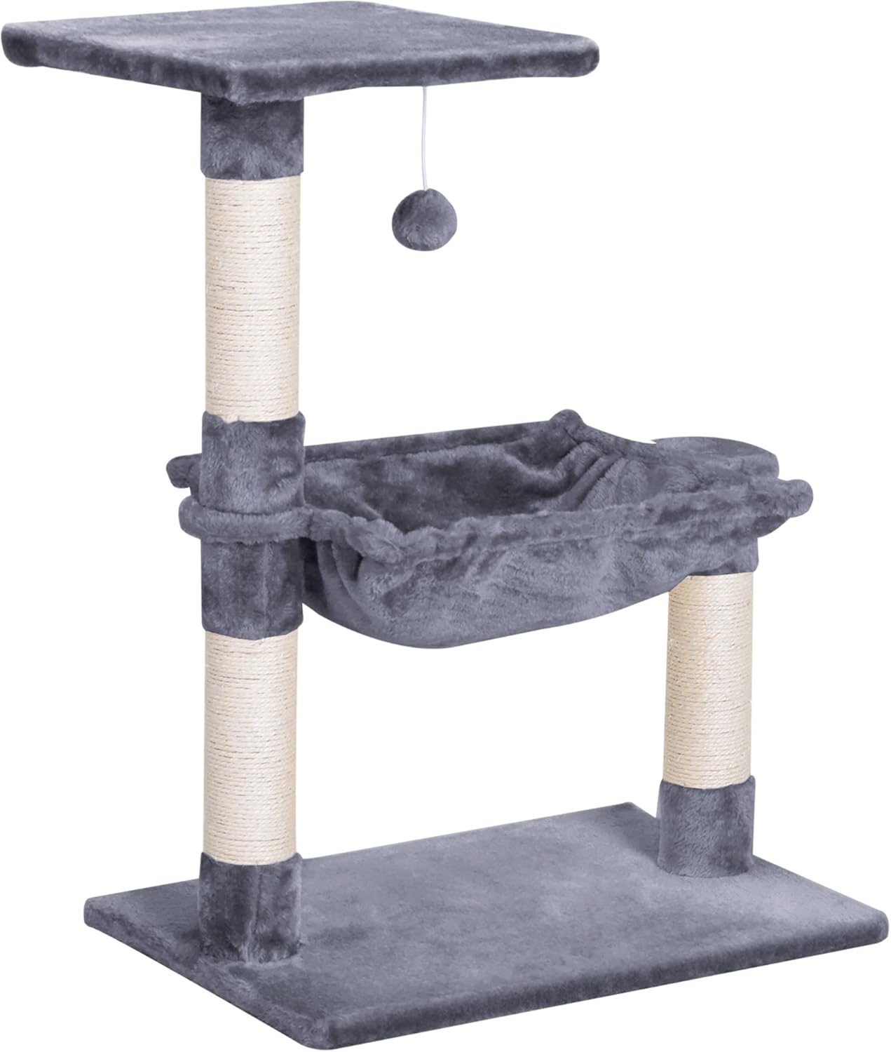 PawHut Árbol Rascador para Gatos Torre