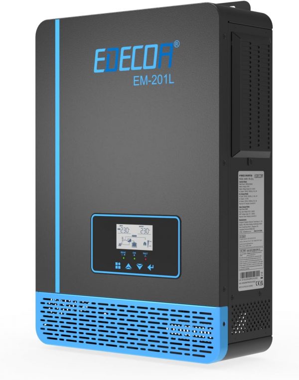 EDECOA Inversor híbrido 12v 2000w 220v...