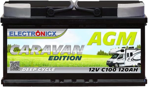 Batería AGM 12v 120Ah Electronicx...