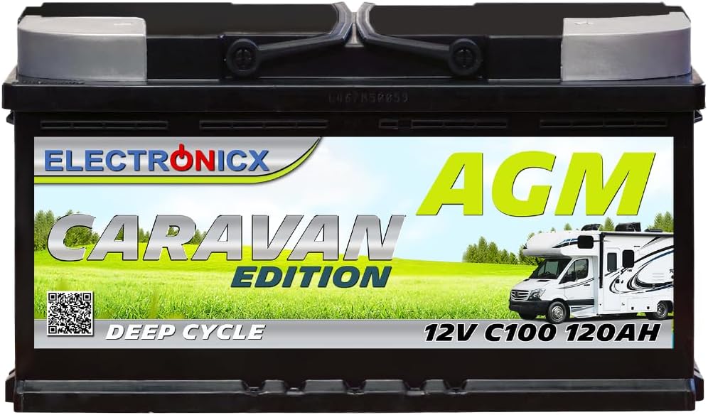 Batería AGM 12v 120Ah Electronicx...