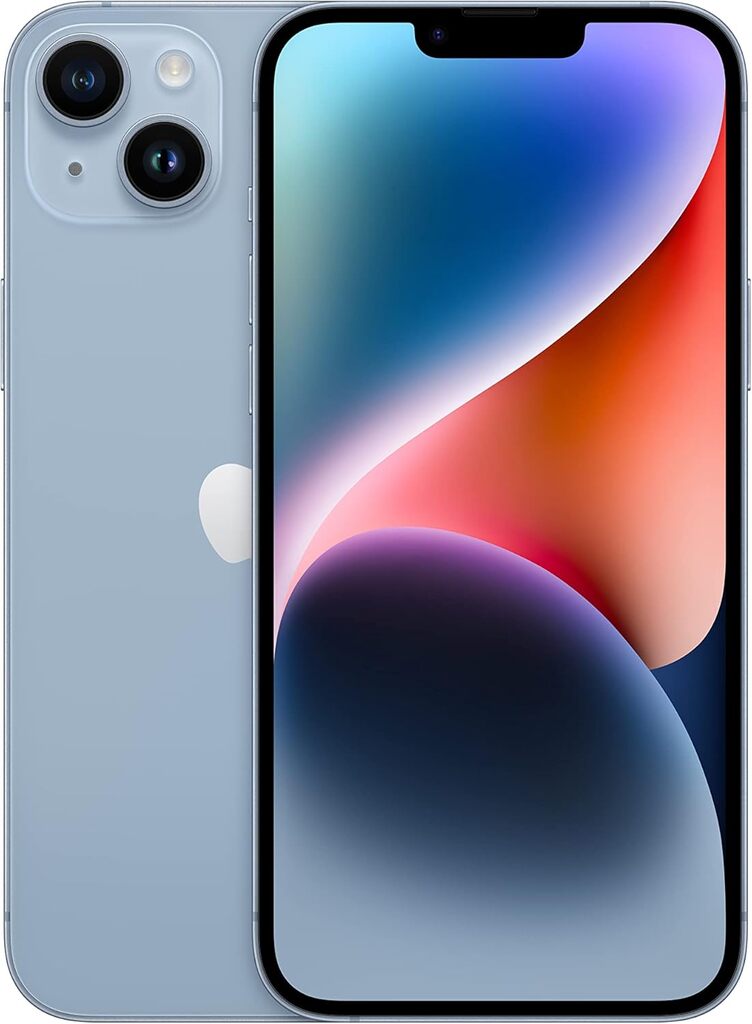 Apple iPhone 14 Plus, 128GB - Azul...